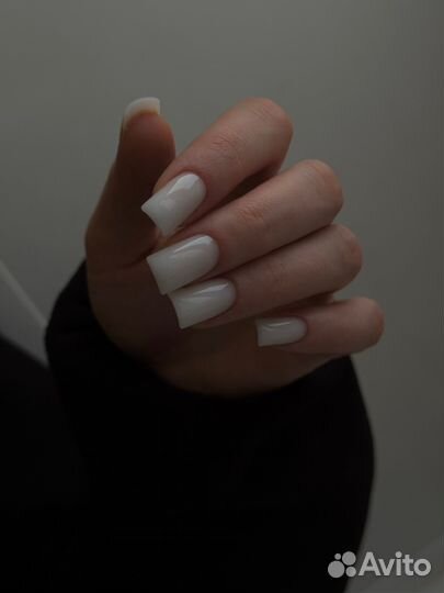 Маникюр с укреплением гелем / коррекция