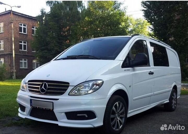 Обвес AMG GT на Mercedes Vito/Viano (W639) дорест