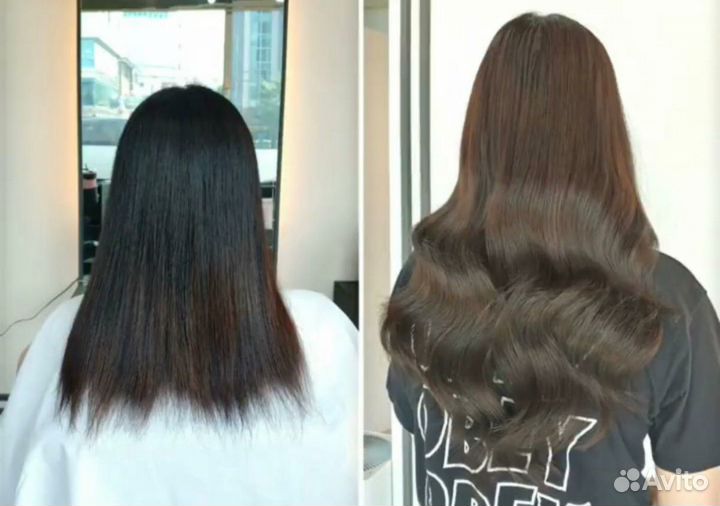 Наращивание, коррекция волос