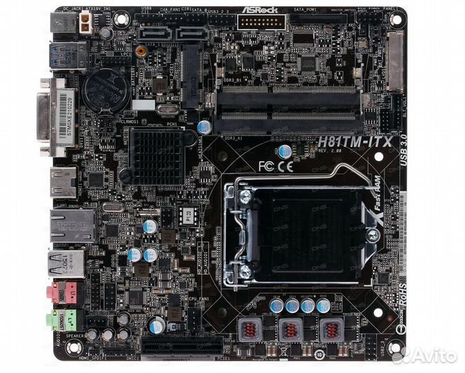 Материнская плата ASRock H81TM-ITX R2.0 S1150