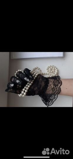 Перчатки кружевные женские