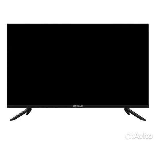 Телевизор soundmax SM-LED43M02SU, черный