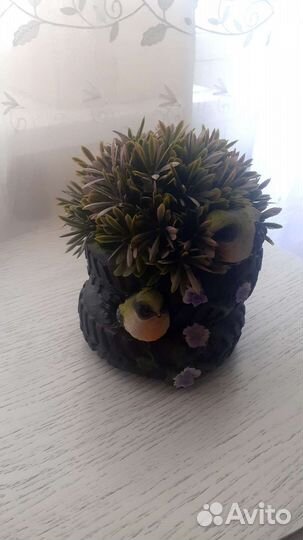 Горшок с цветком