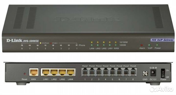 Шлюз VoIP D-link DVG-5008SG