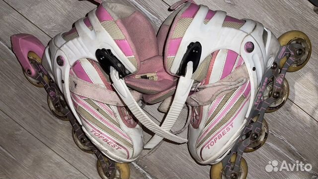 Роликовые коньки детские раздвижные