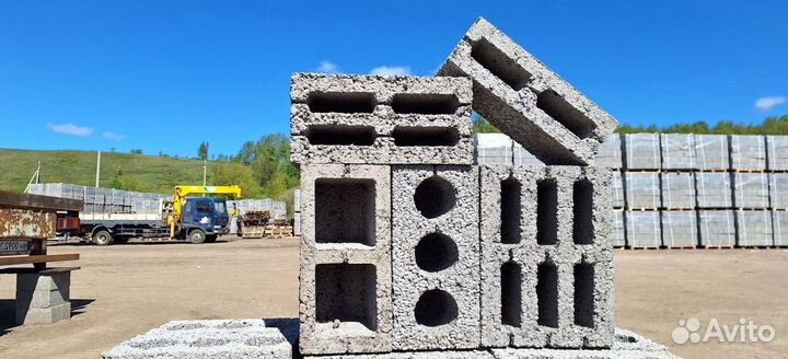 Керамзитобетонный блок