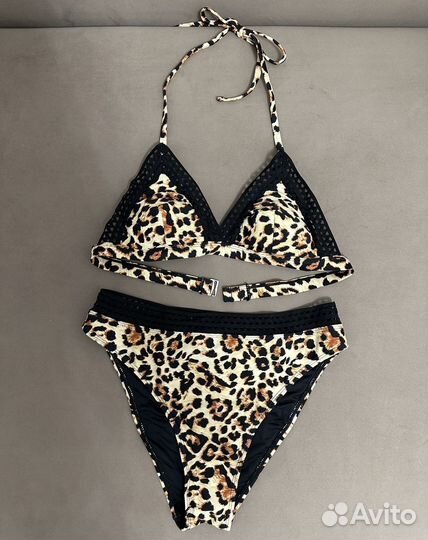 Купальник cupshe М новый леопардовый