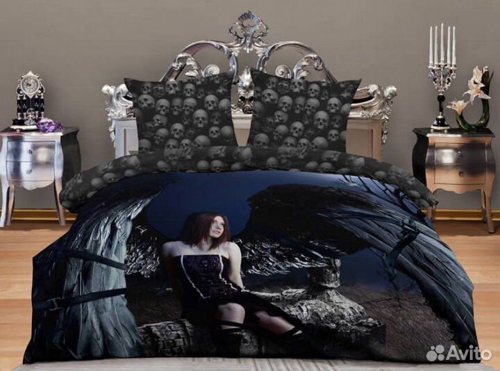 Готическое постельное белье