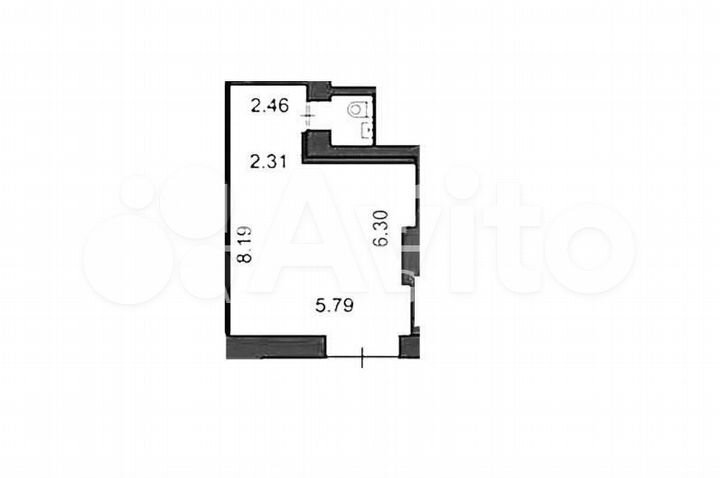 Продам торговое помещение, 43 м²