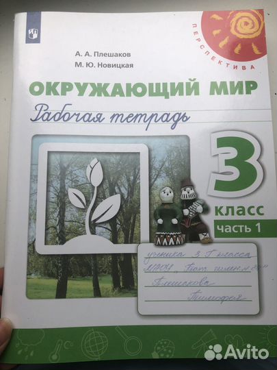 Рабочая тетрадь окружающий мир плешаков 3 класс
