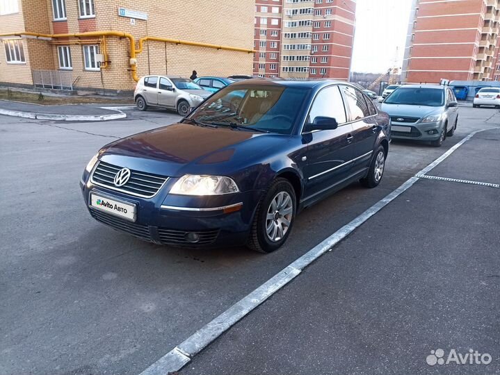 Volkswagen Passat 1.8 AT, 2003, 152 497 км