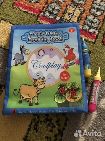 Водная раскраска для детей (тканевая)