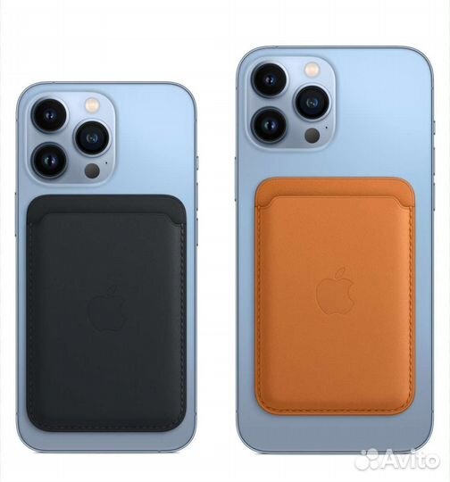 Apple leather wallet