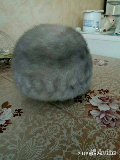 Шапка норковая