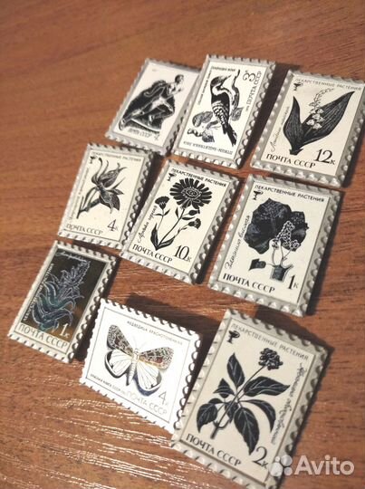 Серия зеркальных значков 