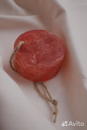 Массажное мыло с люфой