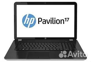 Ноутбук HP Pavilion 17-E016SR серебристый