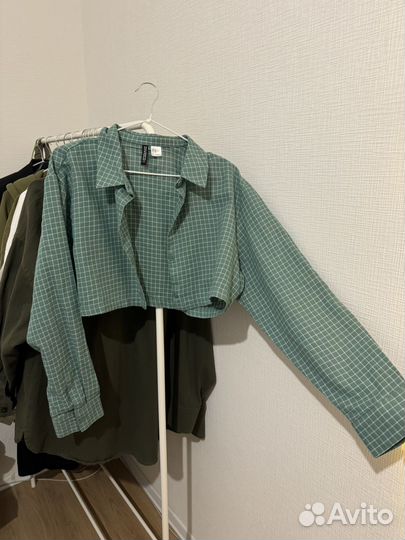 Укороченная рубашка