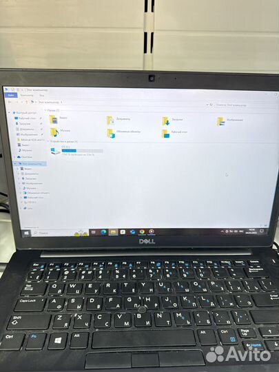 Ноутбук Dell (i5-8350U, не держит заряд)