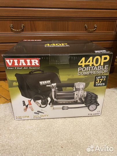 Новый компрессор viair 440P