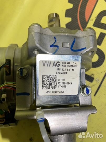 Электроусилитель руля VW Polo 5. 2019 год