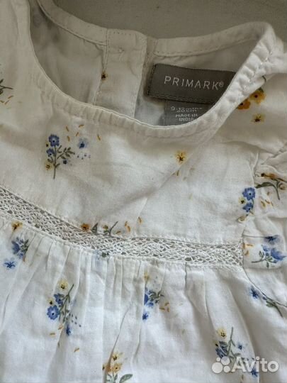 Платья летние hm primark 80 86