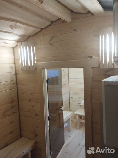 Мобильная Баня из мини бруса