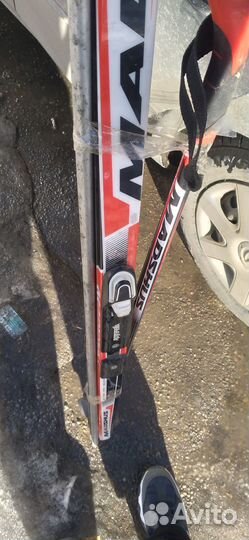 Горные лыжи детские 120 комплект