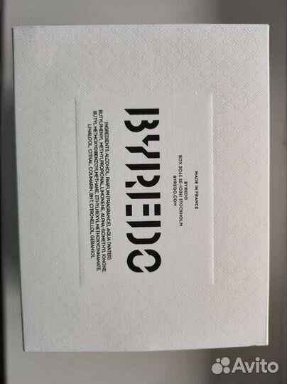 Парфюмерная вода byredo BAL D'afrique