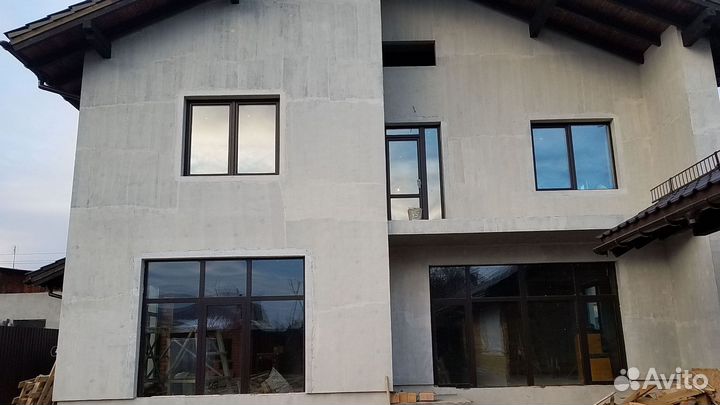 Остекление балконов, установка пластиковых окон, беседки