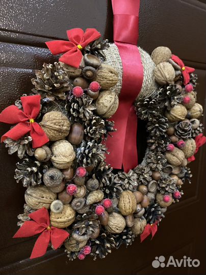 Пасхальные и новогодние веночки