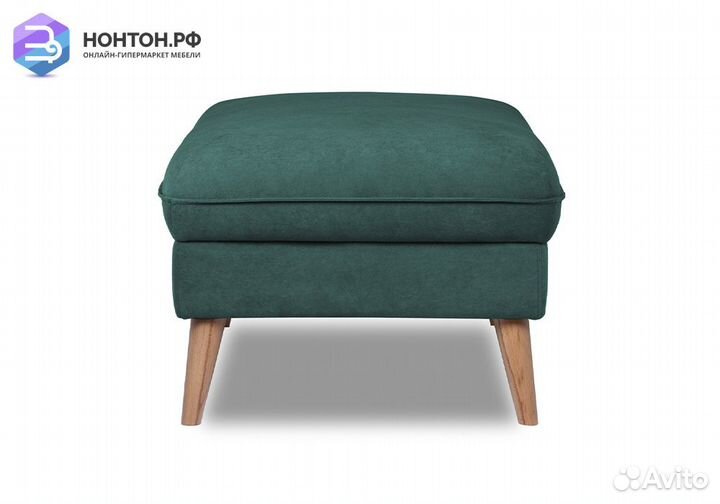 Банкетка Энн зелёная