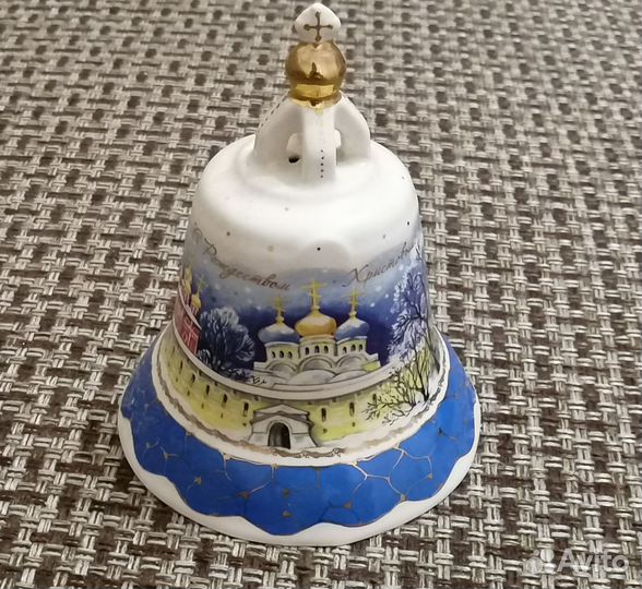 Колокольчик фарфоровый Православный