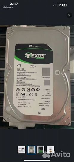 Seagate 4 тб Внутренний жесткий диск