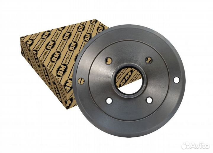 Барабан тормозной чугунный, 180 мм. (1шт.)