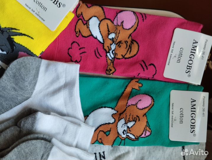 Носки женские низкие