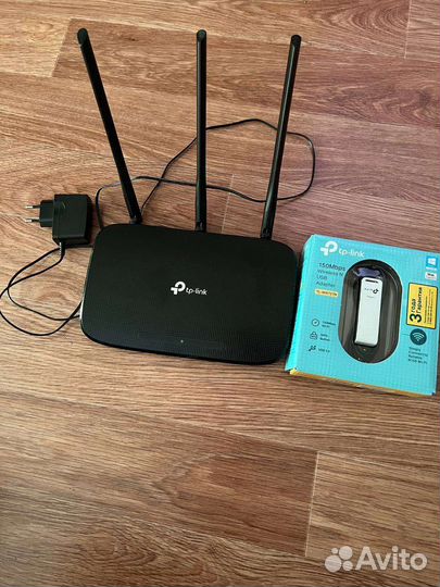 Маршрутизатор tp link tl-wr940n и адаптер Tp link