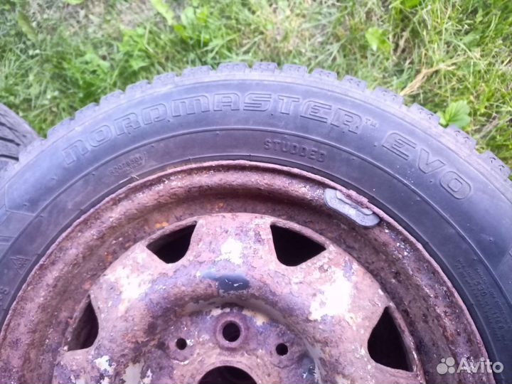 Зимняя резина, на дисках r14