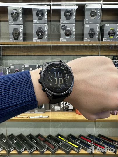 Часы garmin fenix 8 47mm amoled sapphire