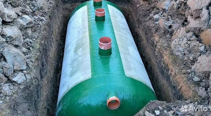 Септик под ключ с монтажом