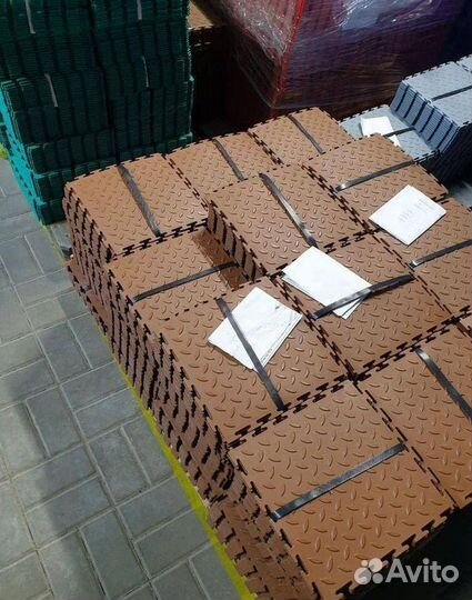 Модульная пвх плитка для склада