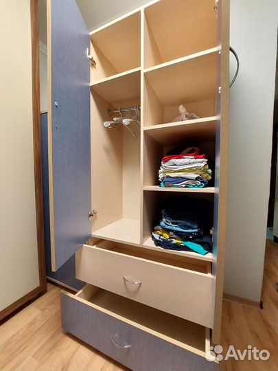 Двухъярусная кровать бу с матрасами