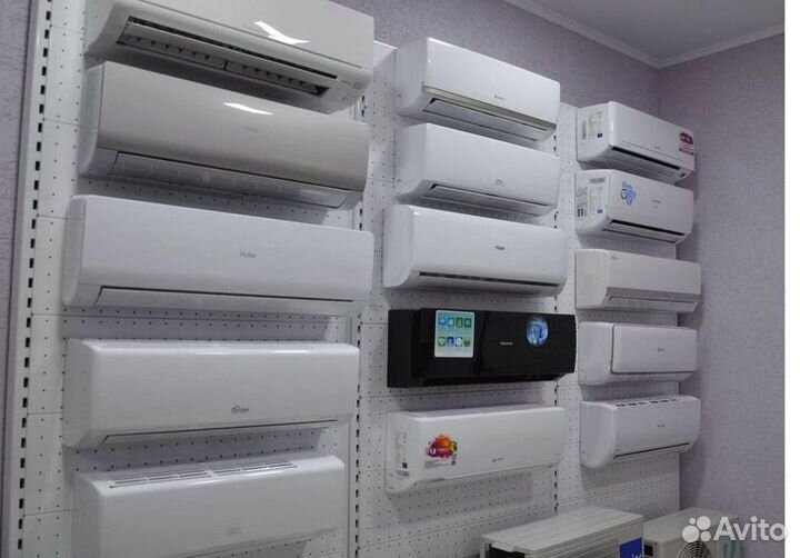 Сплит система с установкой