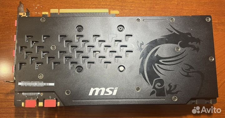 Видеокарта gtx 1070 gaming x 8g