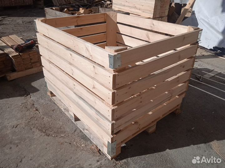 Контейнер деревянный 1200*1000*900
