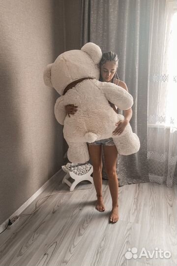 Плюшевый медведь большой новый