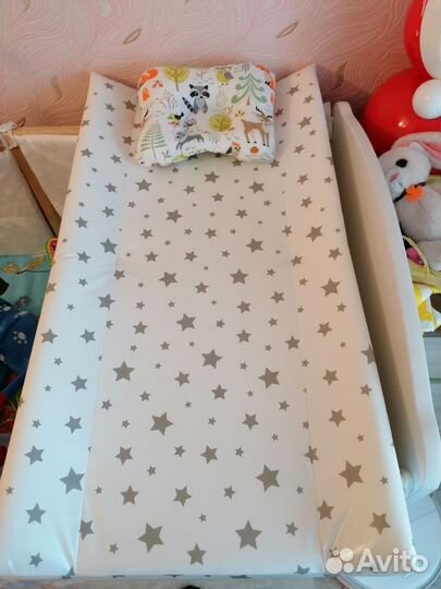 Пеленальная доска+подушка ортопедическая