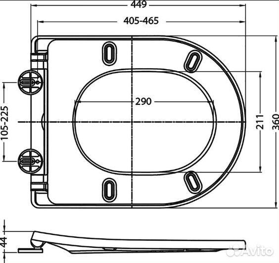 Унитаз подвесной BelBagno Amanda BB051CHR безобод