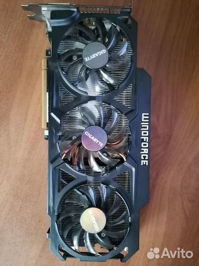 Видеокарта gigabyte R9 290 Windforce 512bit