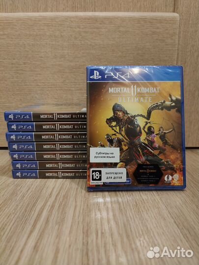 PS4 игра WB Mortal Kombat 11 Ultimate, новый диск